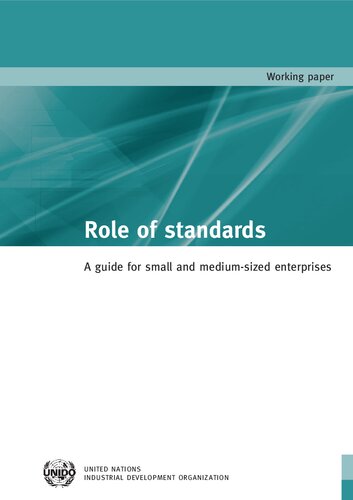 Role of Standards - A guide for small and medium-sized enterprises