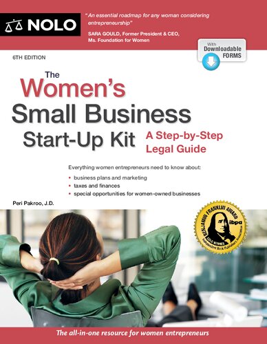 The women's small business start-up kit a step-by-step legal guide