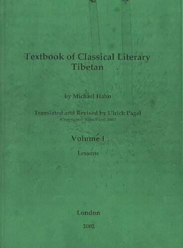 Textbook of Classical Literary Tibetan