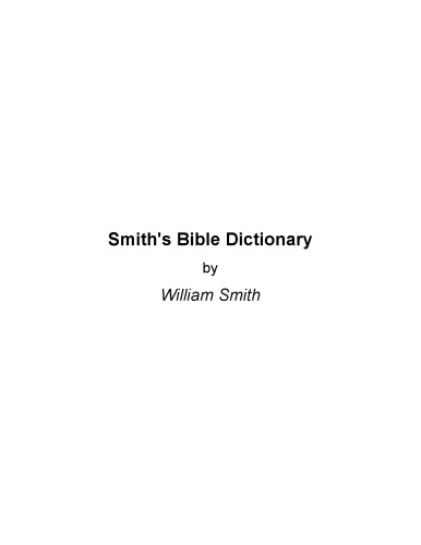 Smith's Bible Dictionary