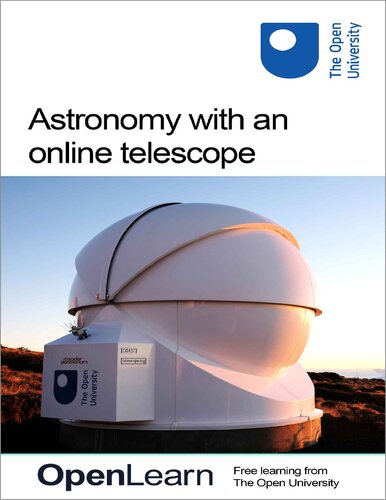 Astronomy with an online telescope