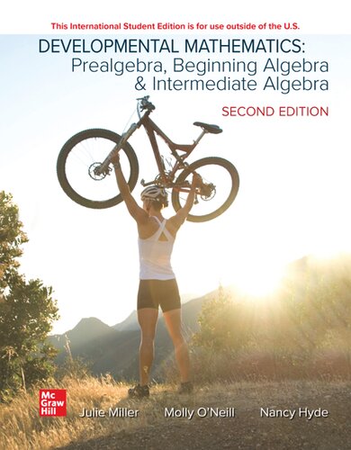 Developmental Mathematics: Prealgebra, Beginning Algebra, & Intermediate Algebra