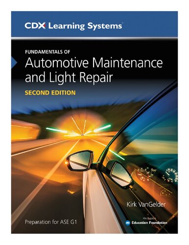 Fundamentals of Automotive Maintenance and Light Repair