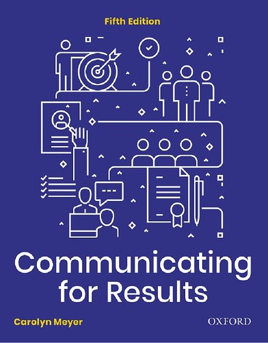 Communicating for Results: A Canadian Student's Guide