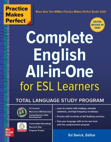 Practice Makes Perfect: Complete English All-In-One for ESL Learners