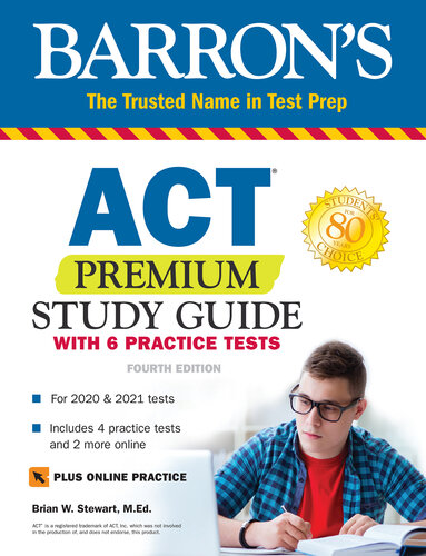 ACT Premium Study Guide with 6 Practice Tests