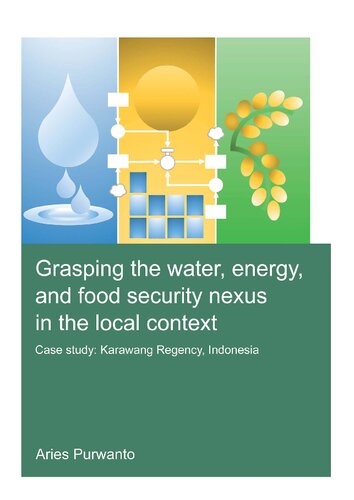 Grasping the Water, Energy, and Food Security Nexus in the Local Context: Case study: Karawang Regency, Indonesia (IHE Delft PhD Thesis Series)