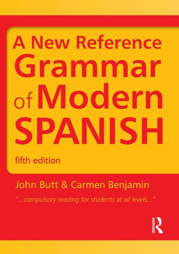 A New Reference Grammar of Modern Spanish