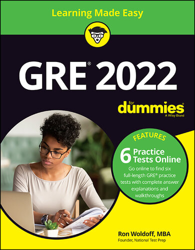 GRE 2022 For Dummies with Online Practice (GRE for Dummies)