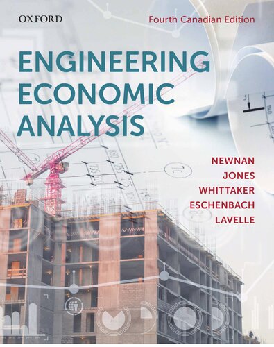 Engineering Economic Analysis: Fourth Canadian Edition