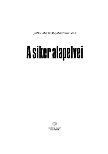 A siker alapelvei