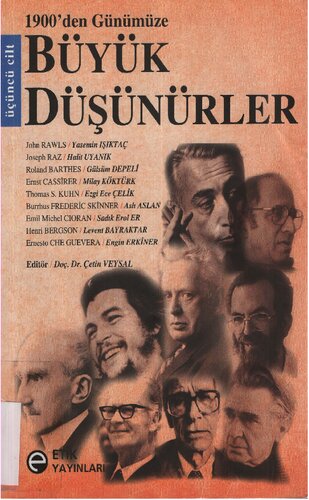 1900'den Günümüze Büyük Düşünürler (Cilt 3)