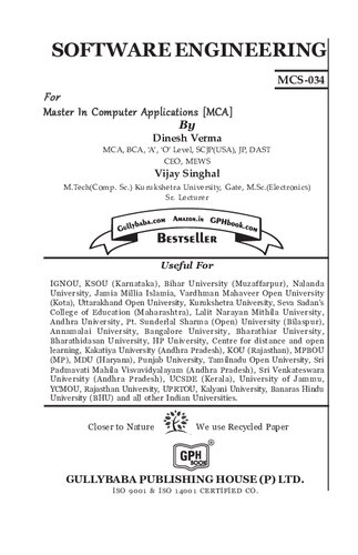 Software Engineering msc-034