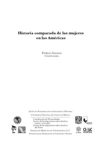 Historia comparada de las mujeres en las Américas