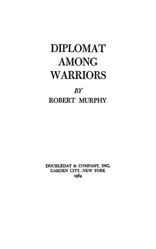 Diplomat Among Warriors