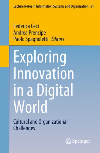 Exploring Innovation in a Digital World: Cultural and Organizational Challenges