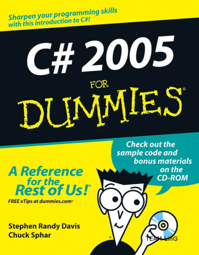 C# 2005 For Dummies (For Dummies (Computer/Tech))