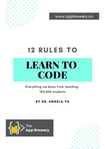 12 rules to learn to code