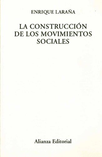 La construcción de los movimientos sociales