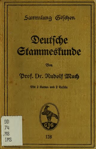 Deutsche Stammeskunde