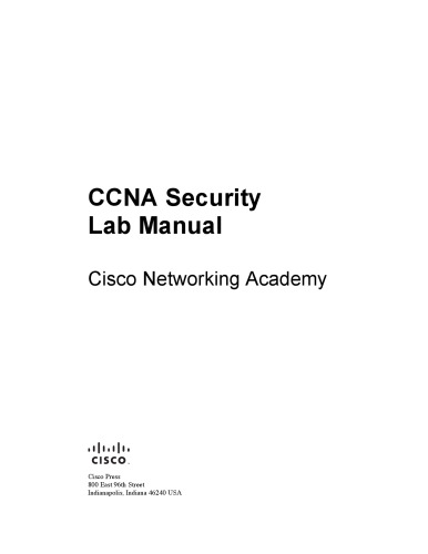 CCNA Security Lab Manual