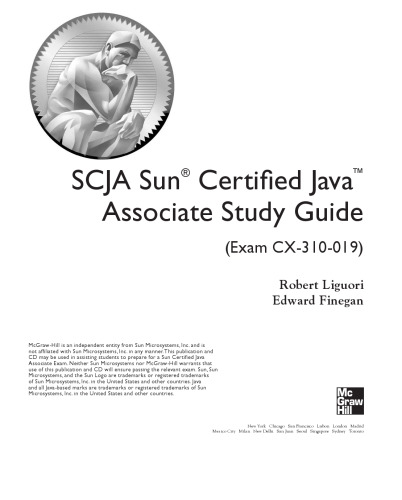 SCJA Sun Certified Java Associate Study Guide (Exam CX-310-019) (Certification Press)