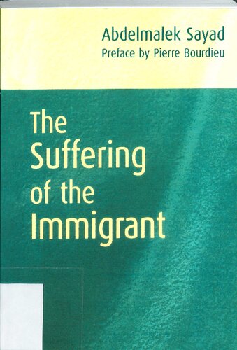 The Suffering of the Immigrant