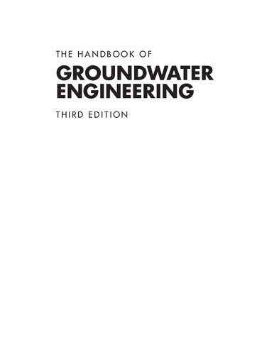 The handbook of groundwater engineering