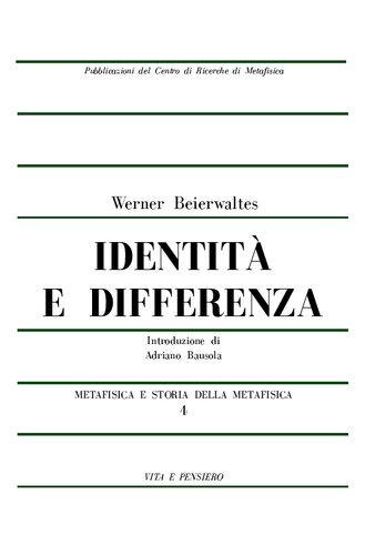 Identità e Differenza