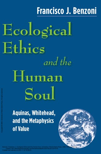 Ecological Ethics and Human Soul - Aquinas, Whitehead, and Metaphysics of Creation