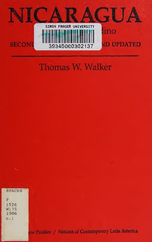 Nicaragua: The Land Of Sandino--second Edition, Revised And Updated (Nations of Contemporary Latin America Se)