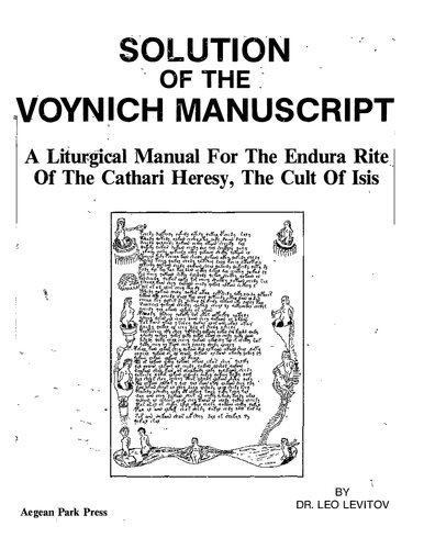 Solution of the Voynich Manuscript