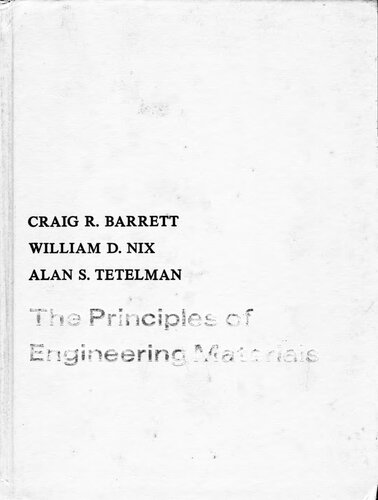 The principles of engineering materials