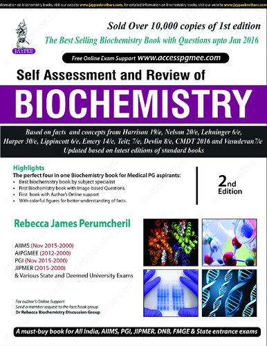 Self Assessment and Review of Biochemistry