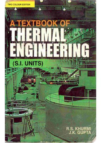 A Textbook of Thermal Engineering