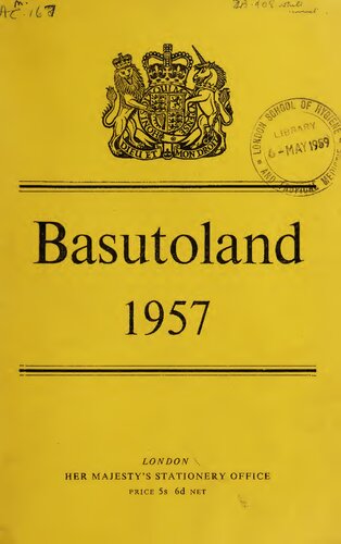 Basutoland for the year 1957.