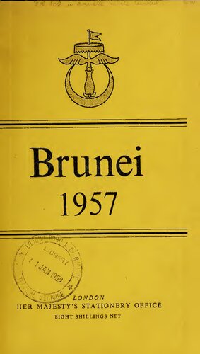 State of Brunei. Annual report 1957