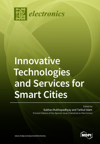 Innovative Technologies and Services for Smart Cities.