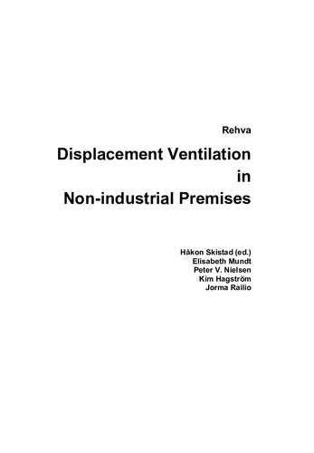 Displacement Ventilation In Non Industrial Premises