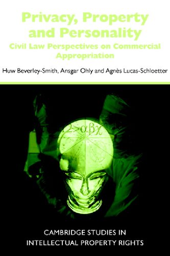 Privacy, Property And Personality: Civil Law Perspectives On Commercial Appropriation