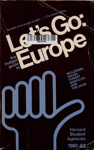 Let's Go: The Budget Guide to Europe, 1981-82