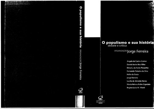 O populismo e sua história: debate e crítica