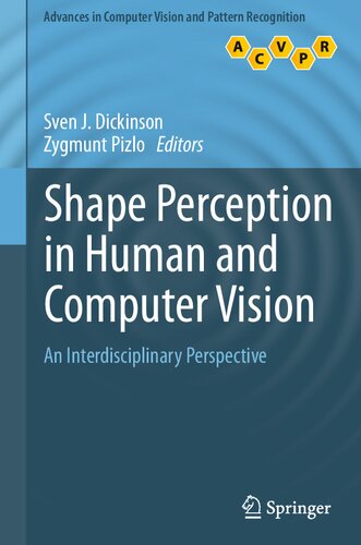 Shape Perception in Human and Computer Vision. An Interdisciplinary Perspective