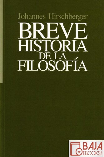 Breve historia de la filosofía