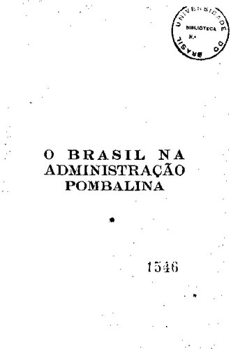 O Brasil na administração pombalina