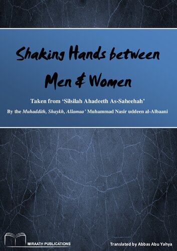 Shaking Hands Between Men & Women