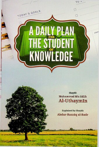 A Daily Plan for the Student of Knowledge