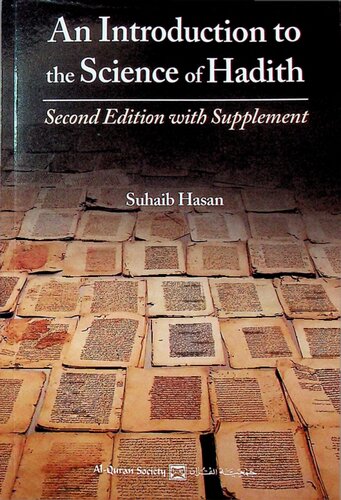 An Introduction to the Science of Hadith - Second Edition with Supplement