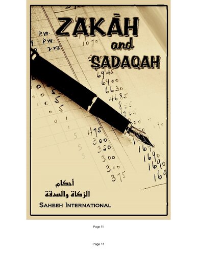 Zakah and Sadaqah