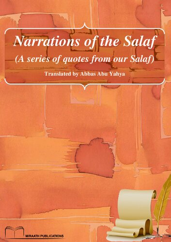 Narrations of the Salaf